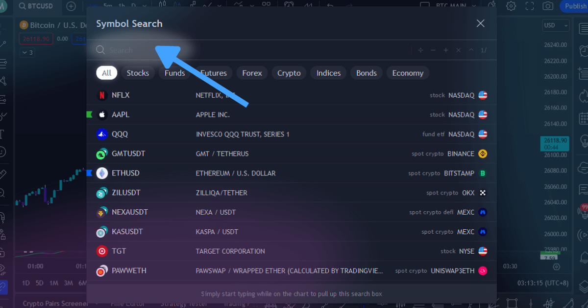 Symbol Search